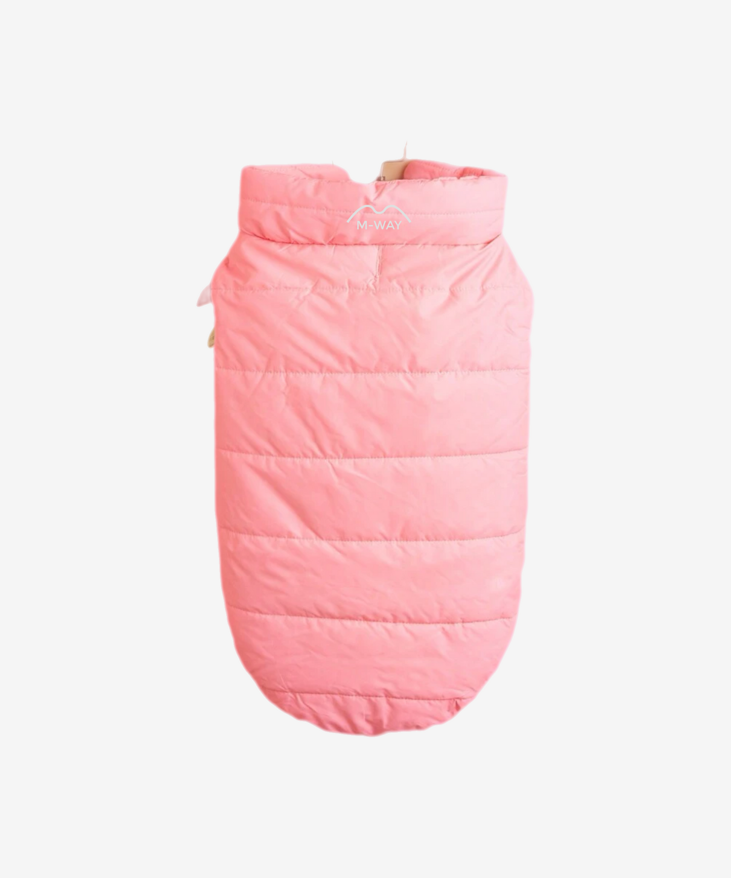 BABY PINK DOG PUFFER JACKET